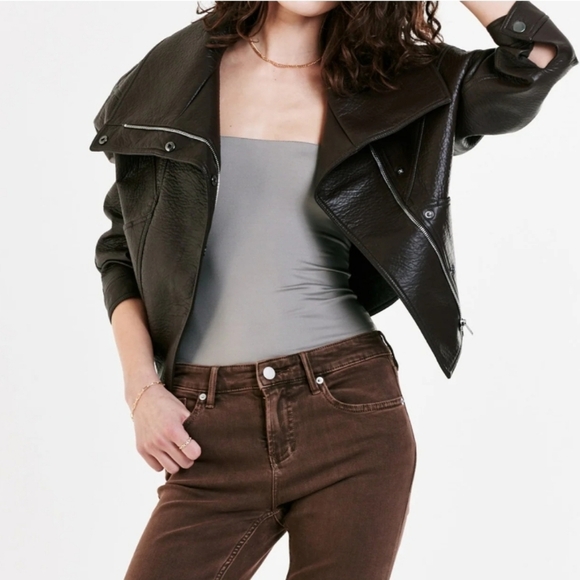 Dear John Jackets & Blazers - Dear John Kingston Vegan Leather Jacket Large New